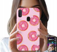 ETUI DO SAMSUNG GALAXY A20E - WZÓR Z PĄCZKAMI DONATAMI POLEWĄ CUKROWĄ