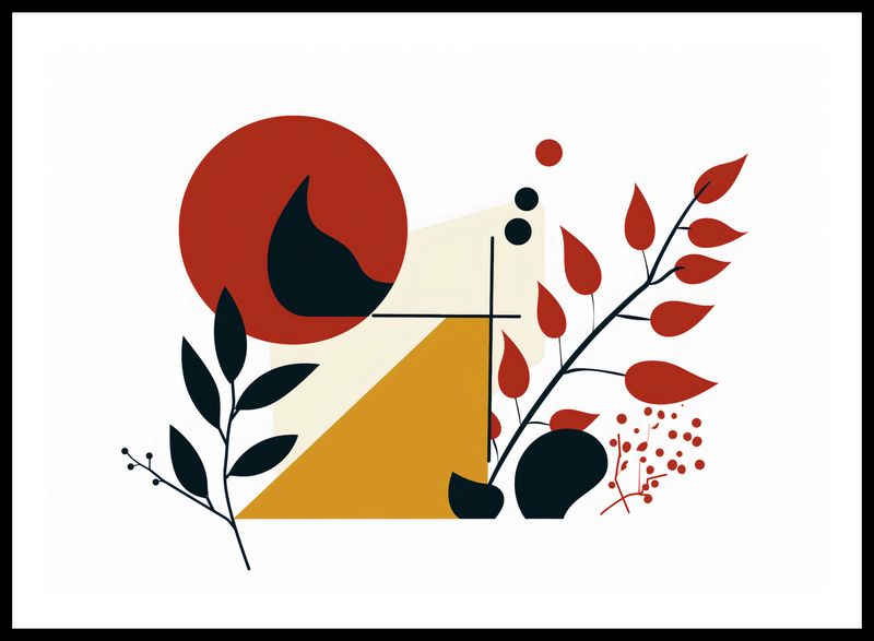 Plakat 66,5x46,5cm Ogień i Flora zdjęcie 3