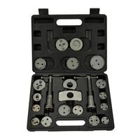 Zestaw do wyciskania tłoczków hamulcowych 21 elementów GEKO G02541