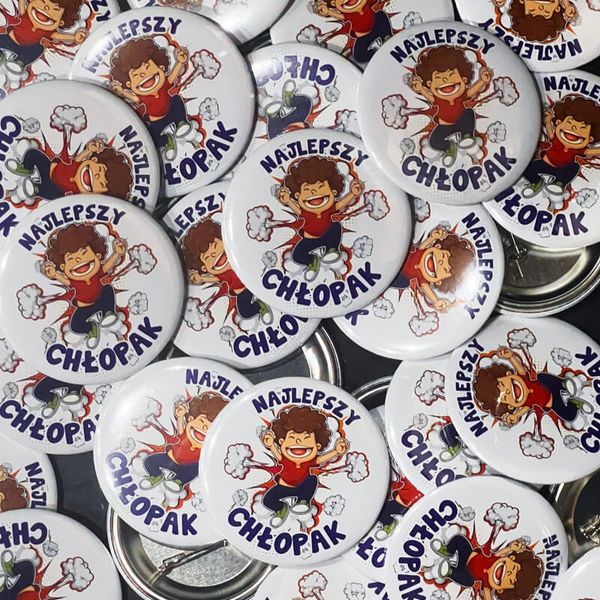 Przypinka - Najlepszy Chłopak zdjęcie 2