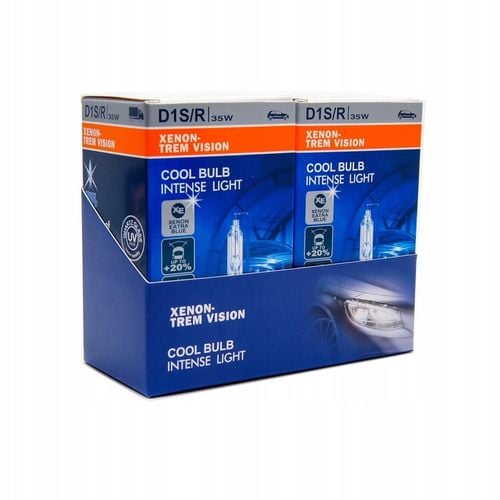 ZESTAW 2 SZTUK ŻARNIK XENON D1S PALNIK HID GLARE 6000K WHITE na Arena.pl