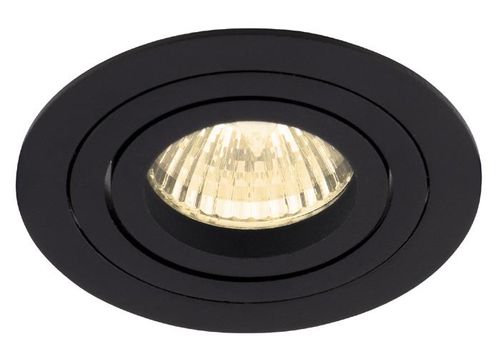 Wpust LAMPA sufitowa SIGNAL H0086 Maxlight regulowana OPRAWA okrągła oczko podtynkowe czarny na Arena.pl