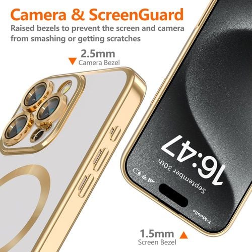 tech-protect magflex magsafe iphone 16 pro max shiny gold na Arena.pl