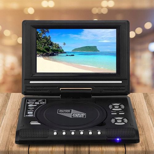 ODTWARZACZ PRZENOŚNY DVD EKRAN SAMOCHODOWY 7,8" INTERFEJS USB na Arena.pl