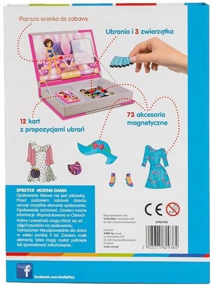 Układanka magnetyczna Modna Dama zdjęcie 10