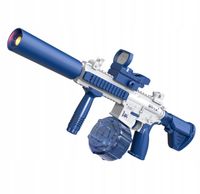 Pistolet na wodę automatyczny elektryczny niebieski 35 cm