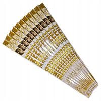 długie ZIMNE OGNIE 100 szt na WESELE 70 cm iskierki na ŚLUB