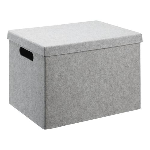 Organizer pojemnik pudełko do przechowywania vega xxl  pokrywką jasny szary na Arena.pl