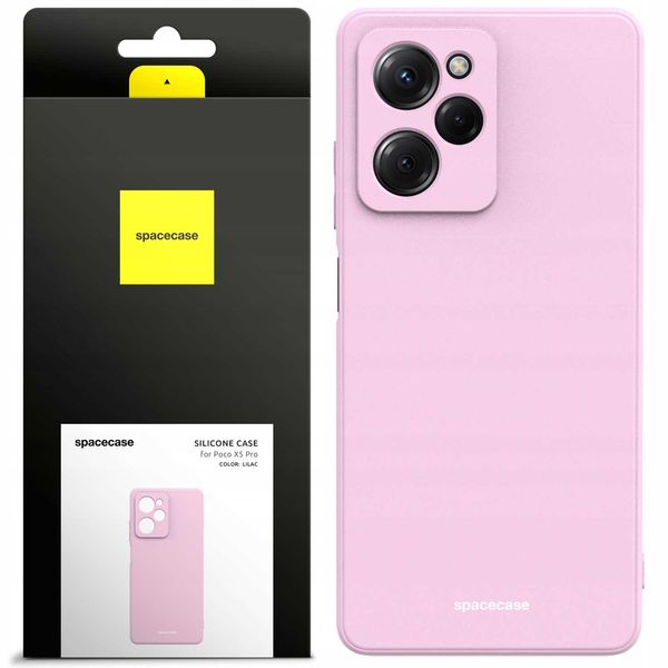 Spacecase Silicone Case Poco X5 Pro 5G Lilac zdjęcie 1