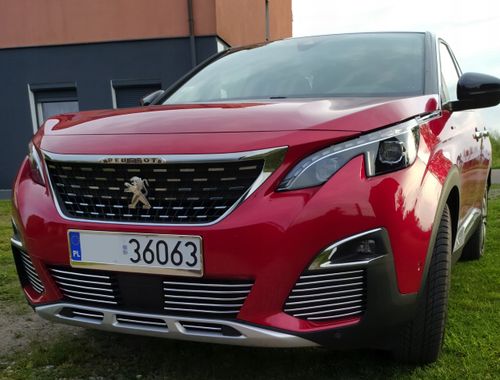 PEUGEOT 5008 II - Listwy CHROM GRILL atrapa Tuning na Arena.pl