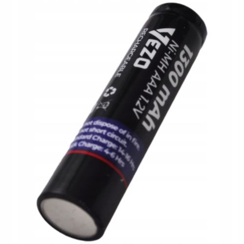Akumulator niklowo-metalowo-wodorkowy (NiMH) VEZO AAA (R3) 1300 mAh 4 szt. na Arena.pl