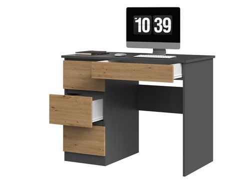 Emaga Biurko Mijas LEWE ANTRACYT ARTISAN na Arena.pl