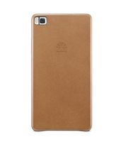 Oryginalne Skórzane Etui Leather Hard Case Nakładka do HUAWEI P8 brąz