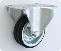 koło metal-guma 80mm obudowa stała 4 - kl080 sta