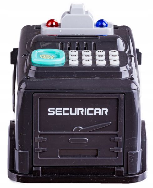 Samochód Policja Skarbonka Na Szyfr, Sejf Na Banknoty zdjęcie 4