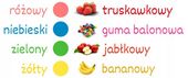 Cukier Kolorowy i Smakowy 4x 1kg Doypack Do Waty Cukrowej Zestaw