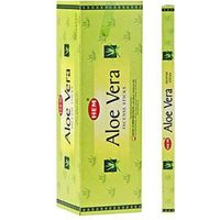 kadzidełka zapachowe hem aloe vera box 25 opakowań