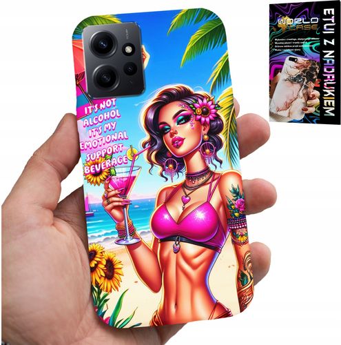 ETUI DO XIAOMI NOTE 12 4G - IT'S NOT ALCOHOL IT'S MY EMOTIONAL CASE na Arena.pl