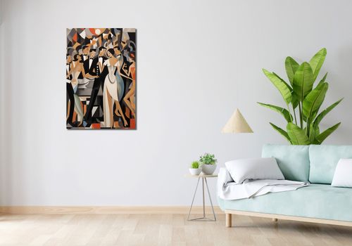 Obraz 60x90cm Bal w Art Deco na Arena.pl