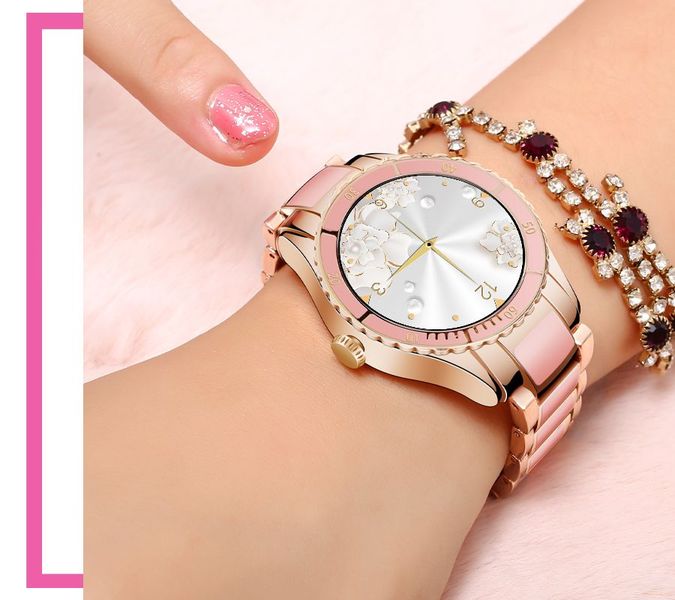 smartwatch damski rubicon rnce82 różowy zdjęcie 6