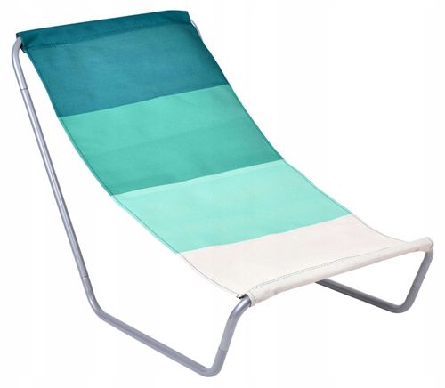 LEŻAK SKŁADANY DO TORBY OLEK PLAŻOWY LEKKI TURYSTYCZNY OGRODOWY Z POKROWCEM na Arena.pl