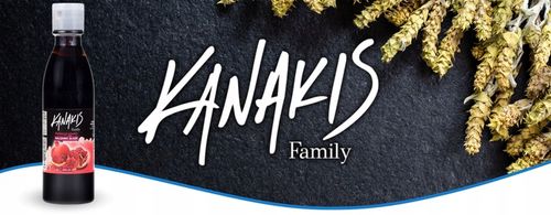 krem z octu balsamicznego sos z granatu 100% Grecki do sałatek 250 Kanakis na Arena.pl