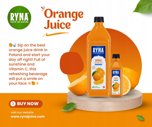RYNA ORANGE JUICE DRINK 200ML na Arena.pl