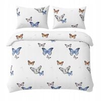 POŚCIEL KOMPLET 220x200 + 2x POSZEWKA 70x80 BAWEŁNA SATYNOWA - RÓŻNE