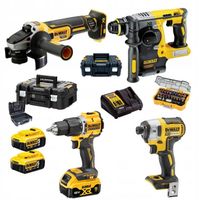 DEWALT ZESTAW BEZSZCZOTKOWY COMBO 4SZT 18V 3x5.0Ah NAJTANIEJ W POLSCE