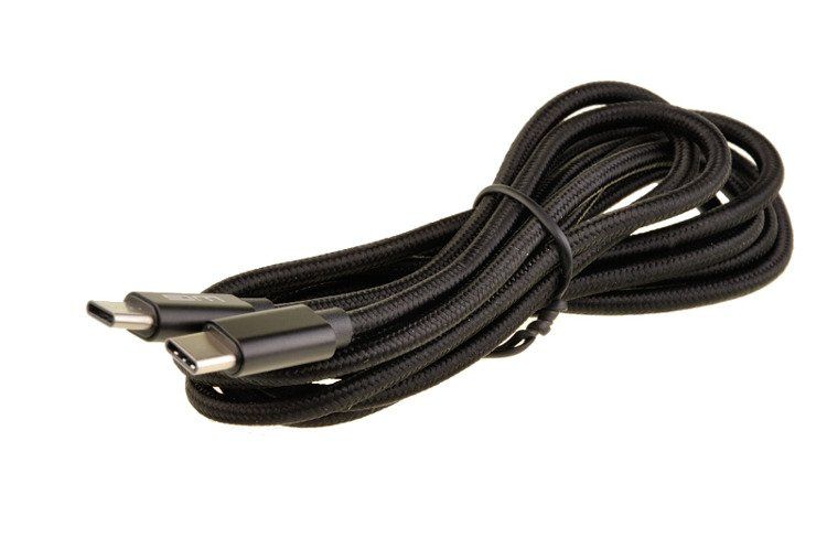 Kabel WG nylonowy USB Typ C - USB Typ C 1m zdjęcie 4
