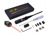 LASER DO KALIBRACJI LUNET BRONI CZERWONY ZESTAW