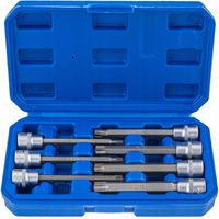 KLUCZE TRZPIENIOWE NASADKI TORX DŁUGIE 7EL T25 T30 T40 T45 T50 T55 T60