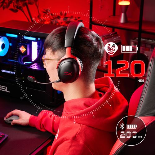 Słuchawki bezprzewodowe nauszne HyperX Hyper X Cloud III S na Arena.pl