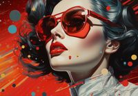 Plakat 100x70cm Wizja Przyszłości