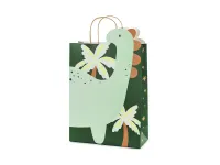 torebka pap. na prezenty dinosaur 10x24x37cm 1 szt