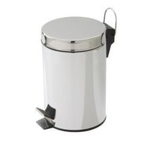 KOSZ ODPADY ŁAZIENKOWY CHROMOWANY 3L KUBEŁ