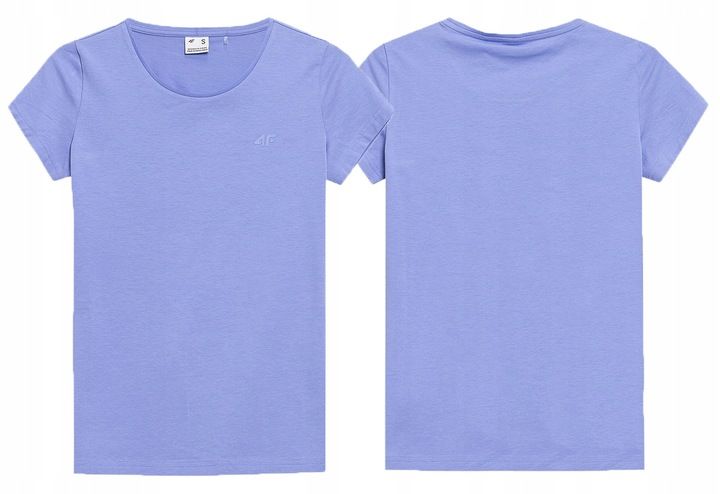 4F KOSZULKA DAMSKA SPORTOWA T-SHIRT BAWEŁNIANY zdjęcie 1
