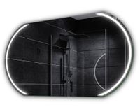 Lustro LED Łazienkowe Podświetlane 100x90 - KAIR