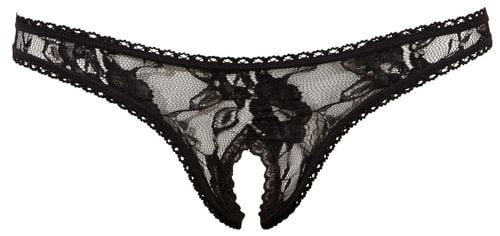 crotchless string black l na Arena.pl