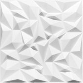 Piankowe Kasetony Sufitowe panele ścienne 3D AMETYST BIAŁY