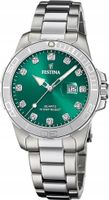 Zegarek Damski Festina F20503-7 CYRKONIE srebrny