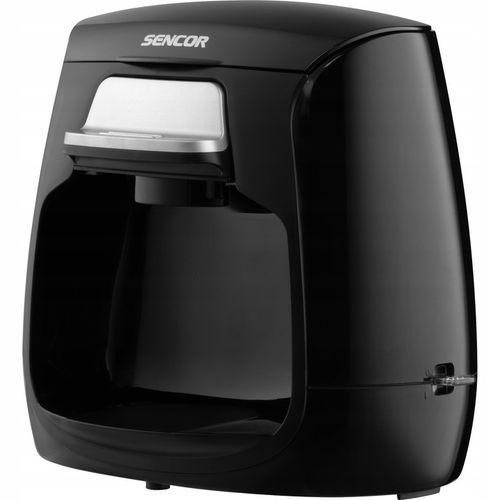 Mały ekspres przelewowy na dwie kawy 500W 0,3L czarny Sencor SCE 2100BK na Arena.pl