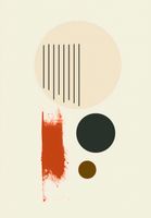 Plakat 68x98cm Symetryczna Struna