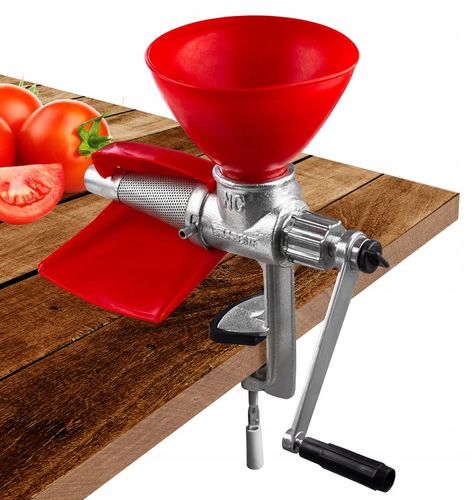 MASZYNKA ŻELIWNA SOLIDNA WYCISKARKA DO PRZECIERANIA POMIDORÓW OWOCÓW MOCNA na Arena.pl