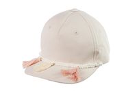 Jamiks LABI czapka z daszkiem dla dziewczynki na lato boho 54-56