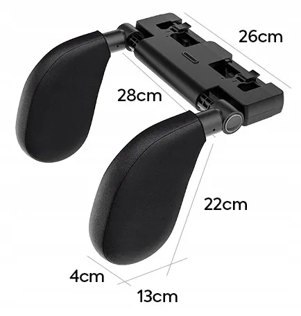 ZAGŁÓWEK PODUSZKA NA GŁOWE DO SAMOCHODU UCHWYT TEL na Arena.pl