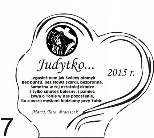 STATUETKA PODSTAWKA POD ZNICZ na grób + grawer XL na Arena.pl