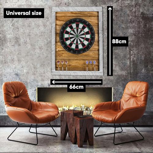 Tablica Drewniana John Paddle do Darta Retro Vintage White na Arena.pl