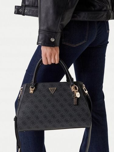 Torebka damska Guess Kuferek Elegancka Modna na zamek HWBG9672070 Czarna na Arena.pl