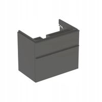 GEBERIT SMYLE SQUARE Szafka pod umywalkę 73x47x61cm z dwoma szufladami,lava